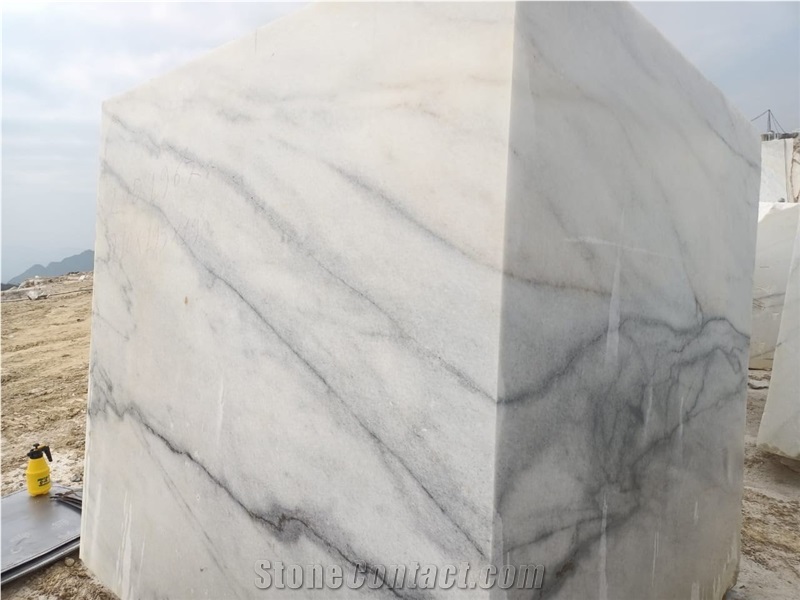 Vietnam Pure White Marble Blocks