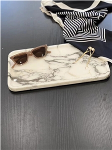 Marble Jewelry Dishes Stone Jewelry Display Stands For Decor