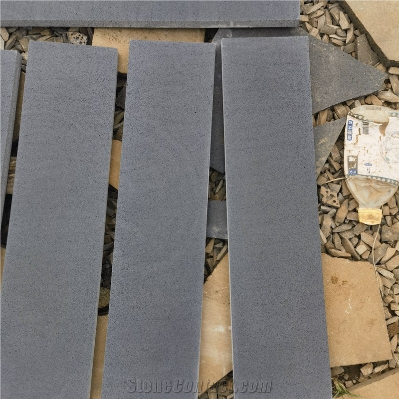 Hainan Bluestone Honed Finish Strip Wall Tiles