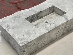 Superwhite Dolomite Marble Kitchen Tops Marble Sinks