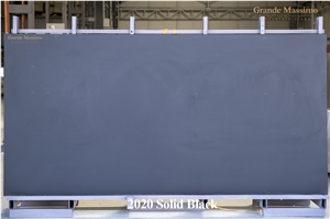 Grande Massimo Porcelain Slabs 2020 - SOLID BLACK