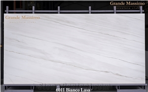 Grande Massimo Porcelain Slabs 6011 Bianco Lasa