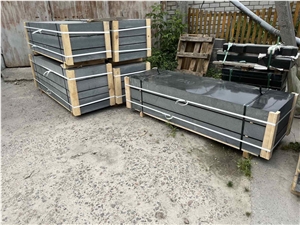 Black Prince Gabbro Gravestone Slabs