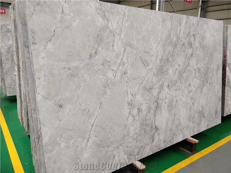 Super White Dolomitic Marble Polished Slab