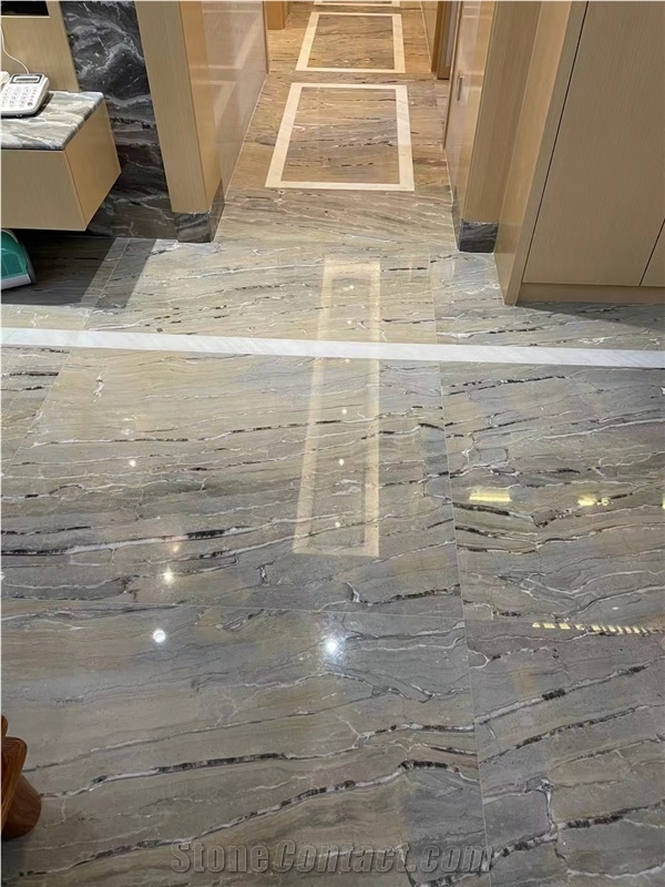 Optimustone Venice Brown Marble Tile,Brown Interior Design