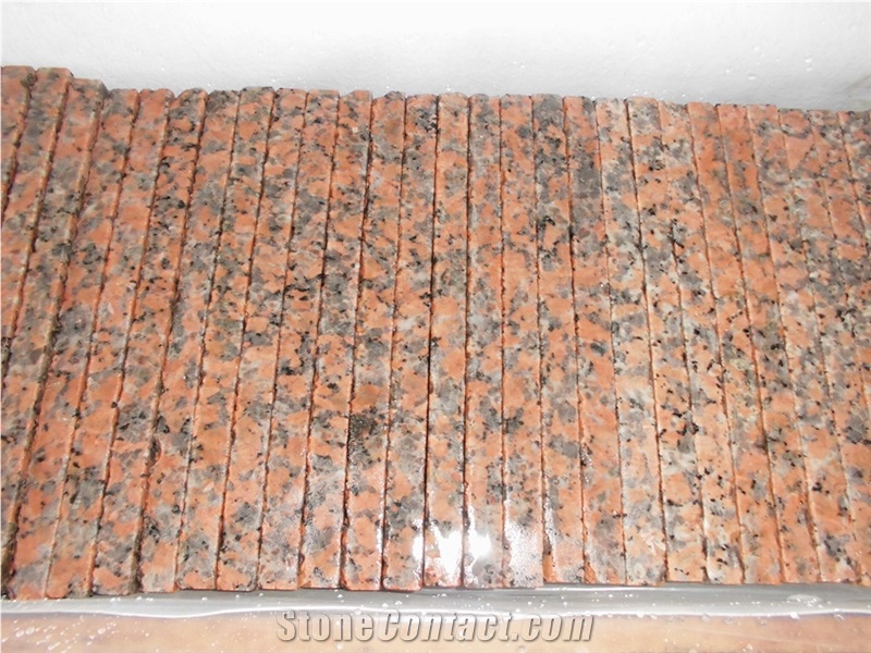 G562 Feng Ye Hong Granite Tiles, Maple Red Granite Slabs