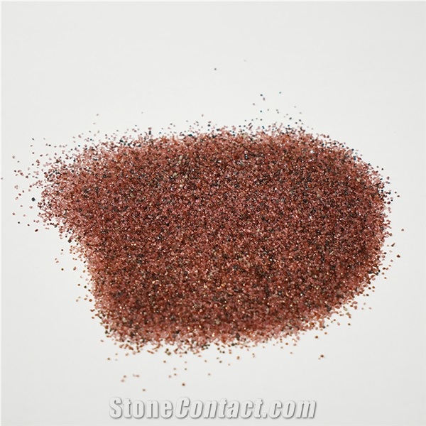 Hot Sale Pink Sea Garnet Sand 20/40 Mesh For Sandblasting