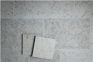 Grey Reval Limestone Tiles Honed Finish 65 €