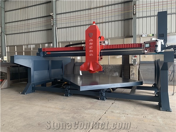 Bridge Saw  For Granite Marble Cutter With Table Rotate 360 Degree