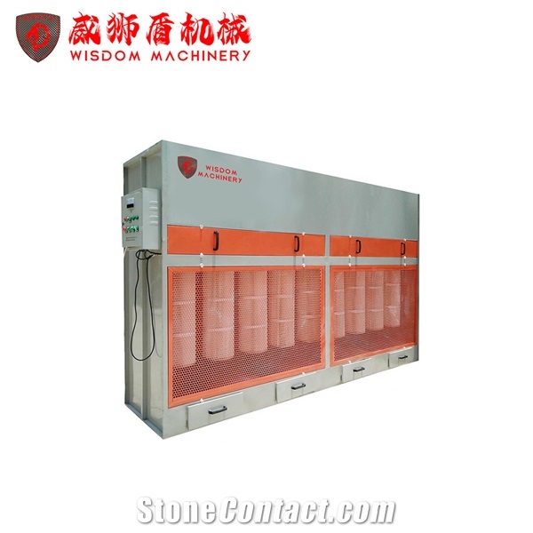 Dry Type Dust Collector Booth For Stone Marble Granite