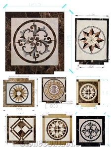 Stone Medallions Waterjet Marble