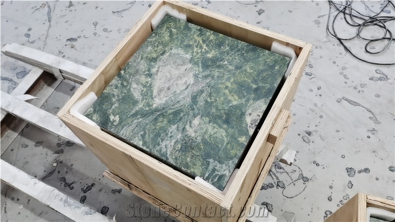 Wiz Green Marble Cubes Side Table Stone Mason Of Instagram