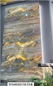Book Matched Luxury Stone Slab Quartzite