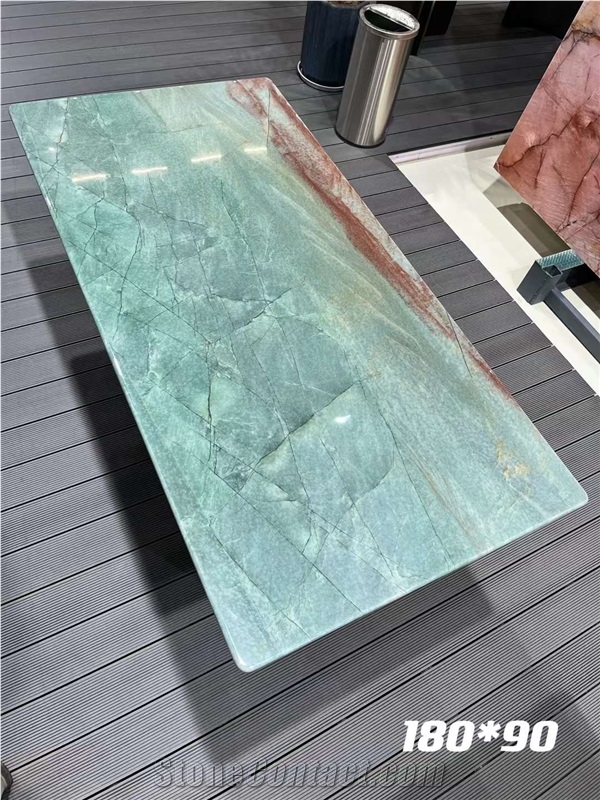 Botanic Bordeaux Quartzite Luxury Stone Table Top