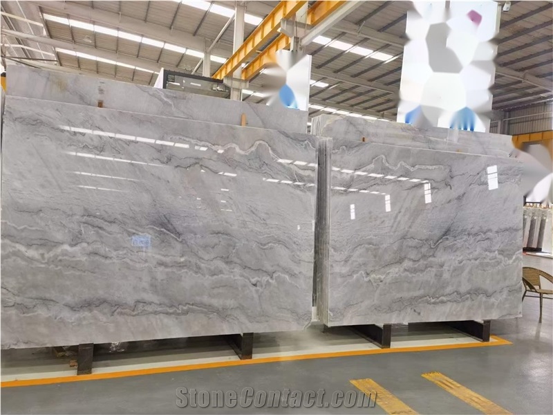 Bruce Grey Marble Slab&Tiles For Project from China - StoneContact.com