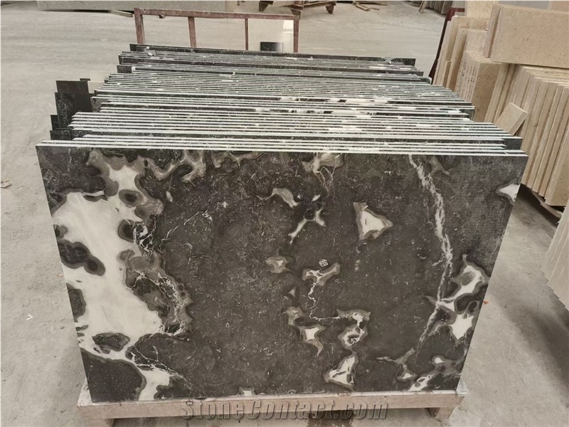 Silver Sable Marble Slab&Tiles For Wall Panel Floor Tiles