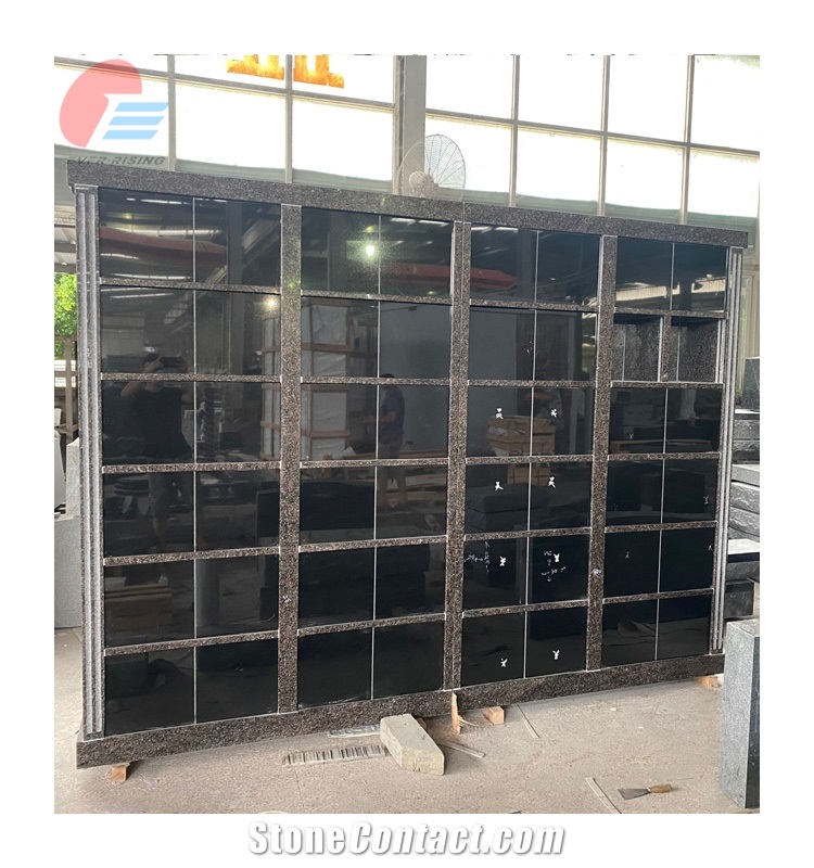 Steel Gray Niches Wall Columbarium For Community