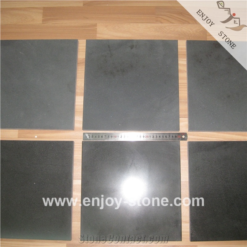China Black  Basalt  Tiles  Polished