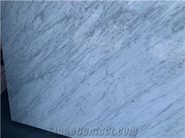 Bianco Carrara White Marble Slab Tiles