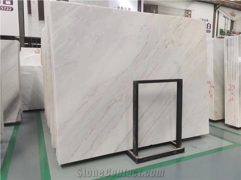 Guangxi White Marble Slab Tiles China