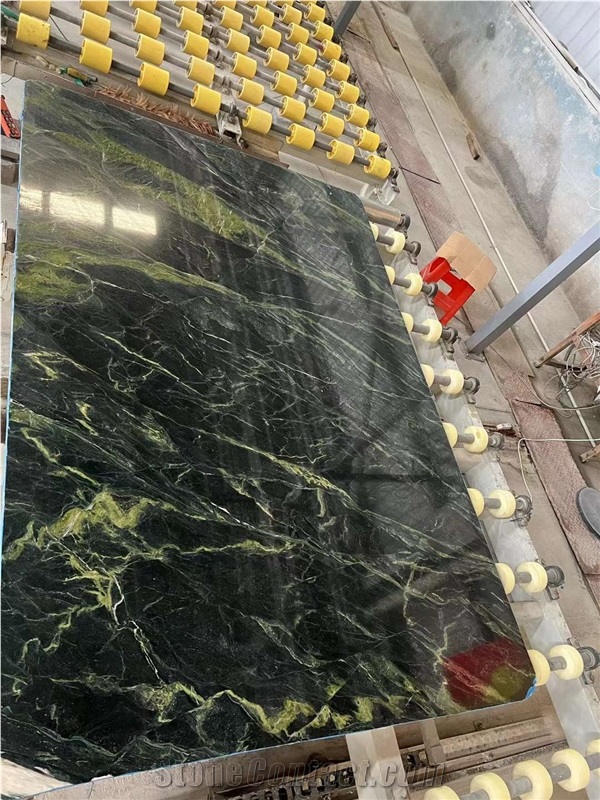 Irish Green Marble Slab Tiles