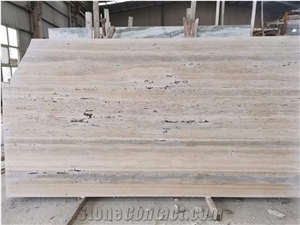 Italian Silver Grey Cave Travertine