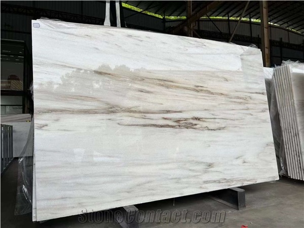 Jingyabai White Marble Slab Tile China Elegant White