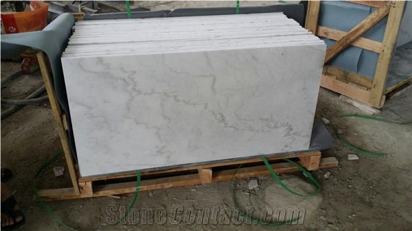 Guangxi White Marble Tiles & Slabs