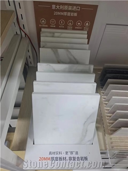 Table Display Stands In White Color