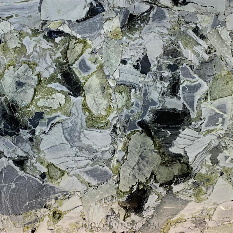 Ice Green Marble Tile