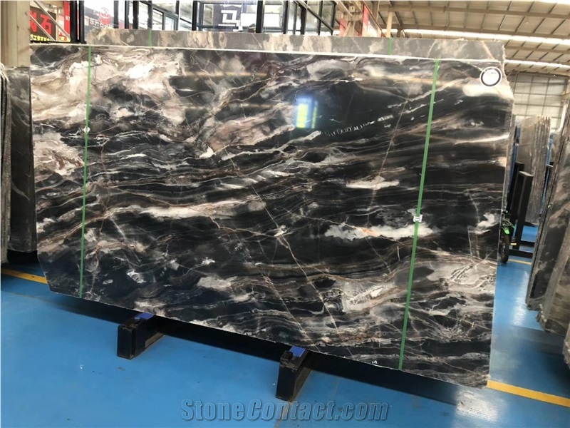 Black Rose Atbara Marble For Wall Claddings