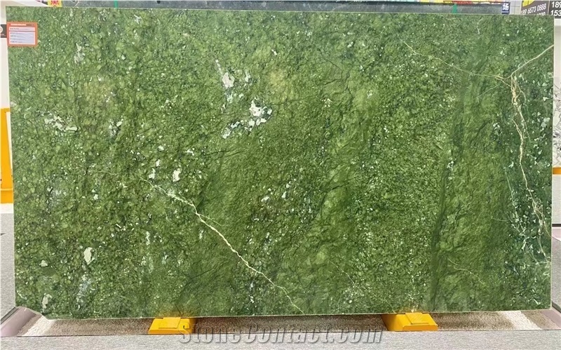 Verde Ming Green Marble Slab For Interior Decoration
