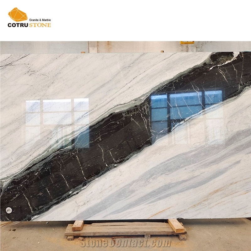 New Panda White Marble Price Natural Stone Slabs For Project