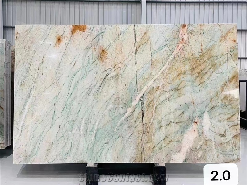 Alexandrita Quartzite Verde Green Stone Big Slab Tile from China ...