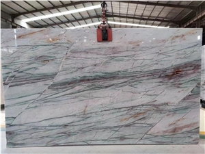 Brazil Alexandrita Quartzite Parrot Green Big Slab Tile