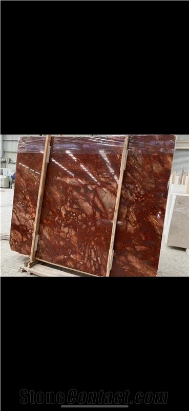 Ruby Red Marble Home Project Floor Tile Wall Use