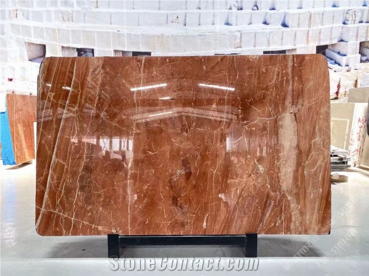 Spain Rosso Alicante Marble Big Slab Home Decoration Use