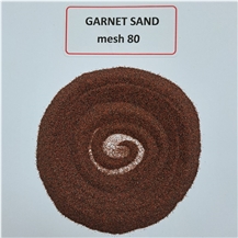 Cnc Waterjet Cutting Garnet Sand 80 Mesh Grain Abrasive