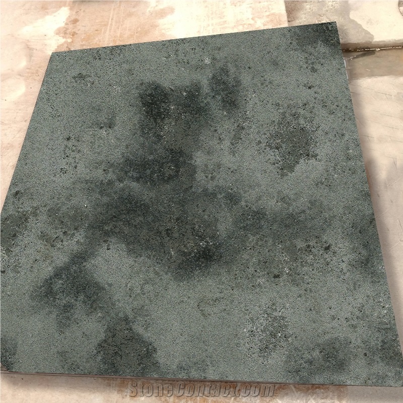Goldtop Cement Grey Quartz Slabs