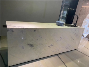 GOLDTOP Luxury Lumen Blue Marble Kitchen Countertops