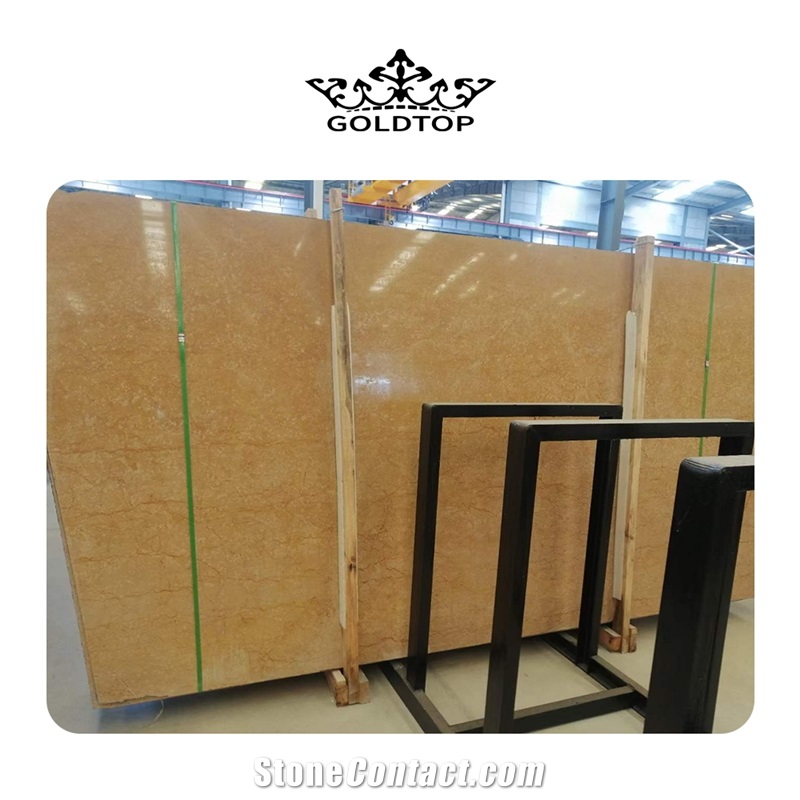 Nice Gold Surface Pattern Emperor Gold Slabs