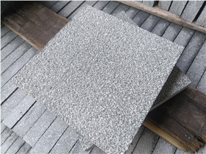 G612 Green Granite Paver Cobble Cube Stone