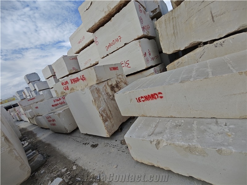 Turkey Gold Moca Limestone Block Update