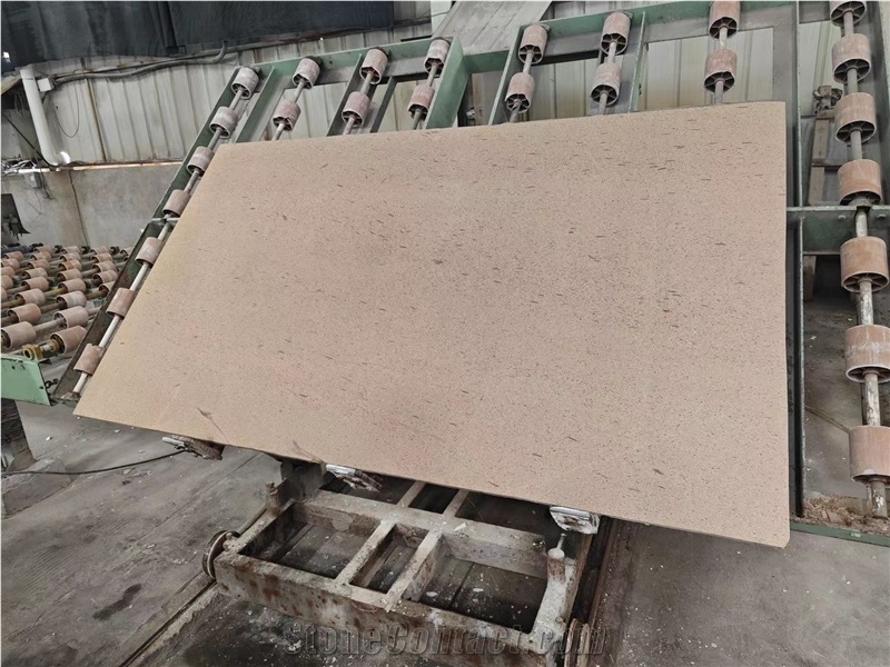 Turkey Moka Gold Beige Moca Limestone Slabs Tiles