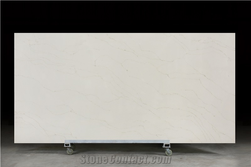 Benvado White Quartz Artificial Stone Tiles