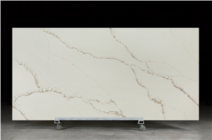 Engineered/Manmade Stone Quartz Slab Calacatta Series