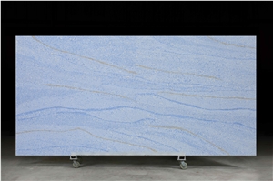 New Design Calacatta Blue Quartz Tiles