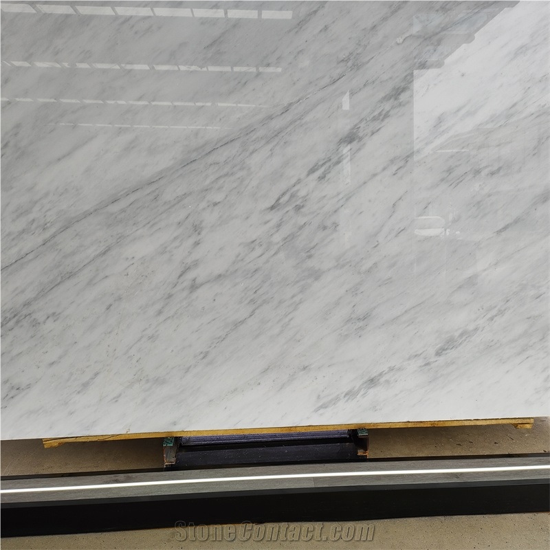 18 Mm  Bianco Carrara Marble For Wall Cladding Exterior Stone