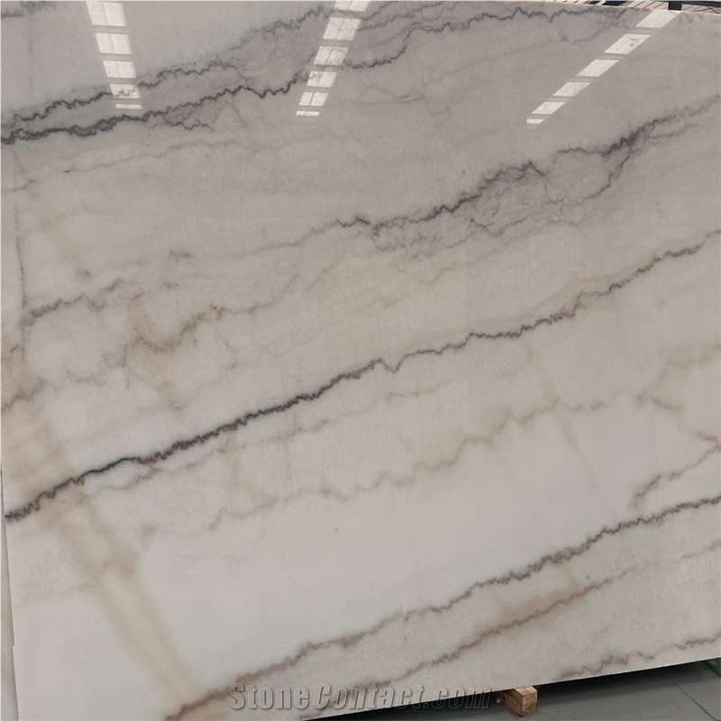 China Guangxi White Marble Slabs For Wall And Floor Design