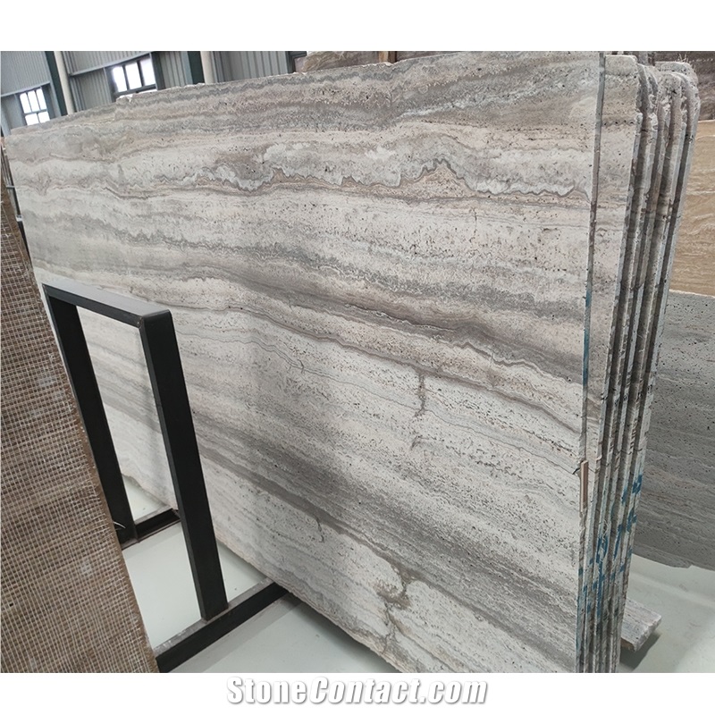 Factory Supply Travertino Silver Travertine Slabs For Floor